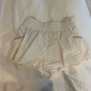 Get Your Flirt On Shorts in White - FP Movement by Free People